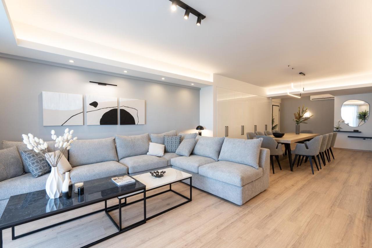 Luxury 4 Bedrooms Apartment Near Flisvos Marina Pireu Exterior foto
