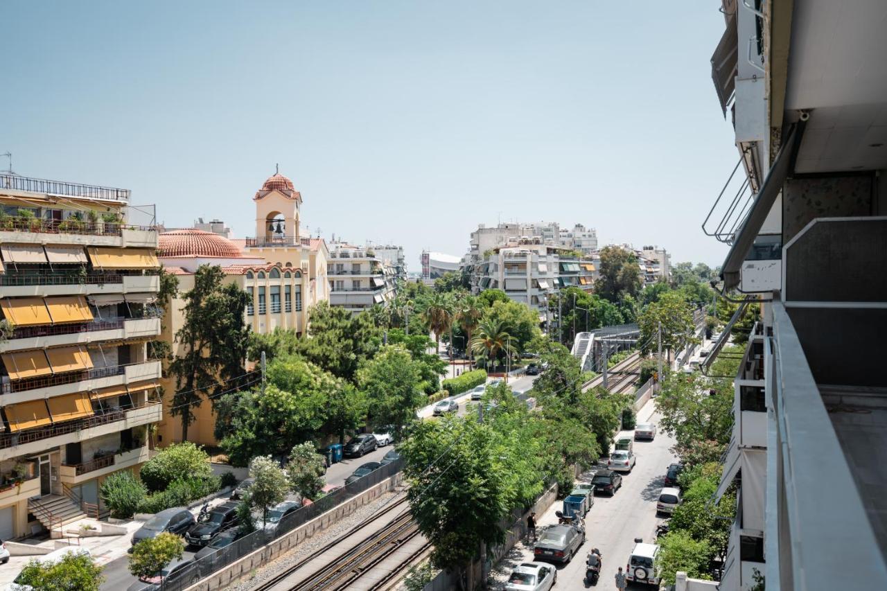 Luxury 4 Bedrooms Apartment Near Flisvos Marina Pireu Exterior foto