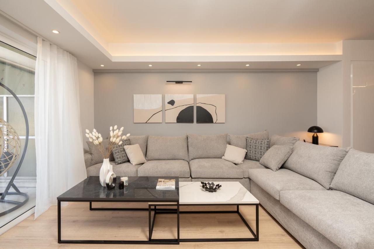 Luxury 4 Bedrooms Apartment Near Flisvos Marina Pireu Exterior foto