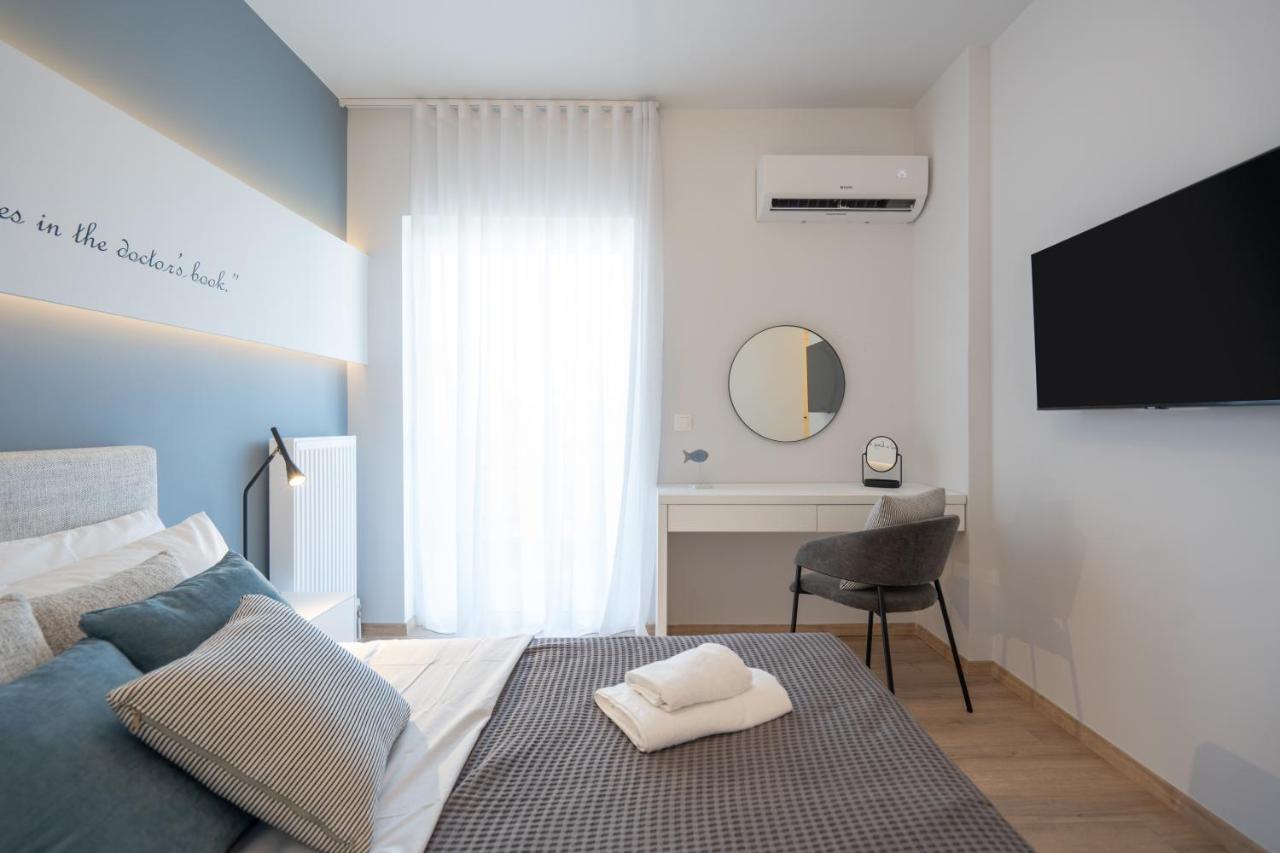 Luxury 4 Bedrooms Apartment Near Flisvos Marina Pireu Exterior foto
