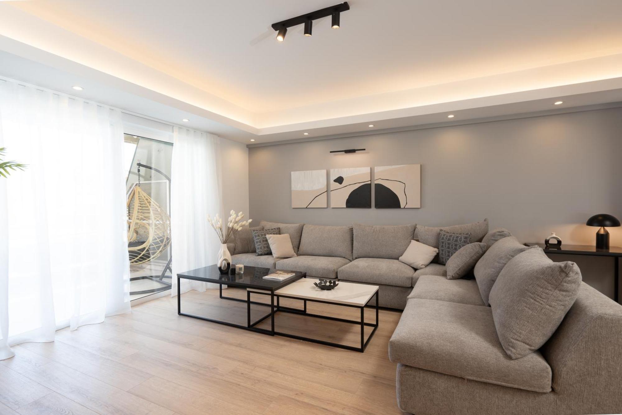 Luxury 4 Bedrooms Apartment Near Flisvos Marina Pireu Exterior foto