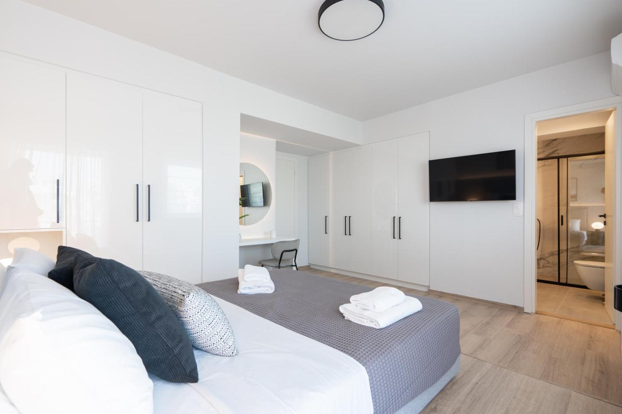 Luxury 4 Bedrooms Apartment Near Flisvos Marina Pireu Exterior foto