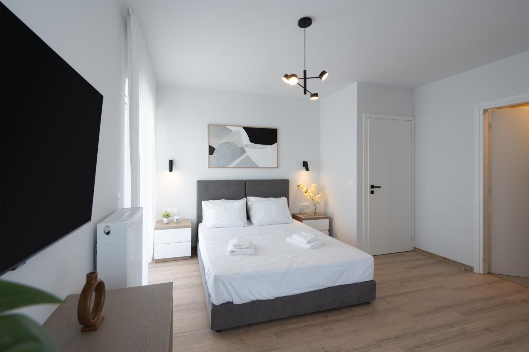 Luxury 4 Bedrooms Apartment Near Flisvos Marina Pireu Exterior foto